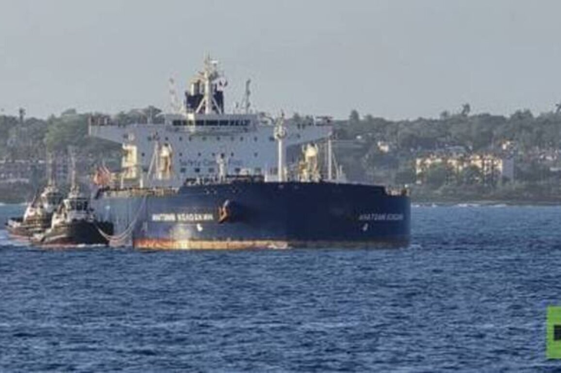 Russian tanker docks in Cuba after bypassing US oil blockade (PHOTOS, VIDEO)