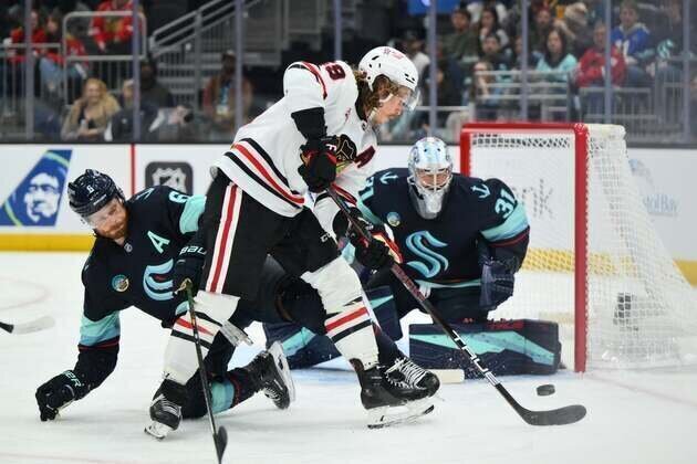 Kraken suffer damaging loss to spoiler Blackhawks