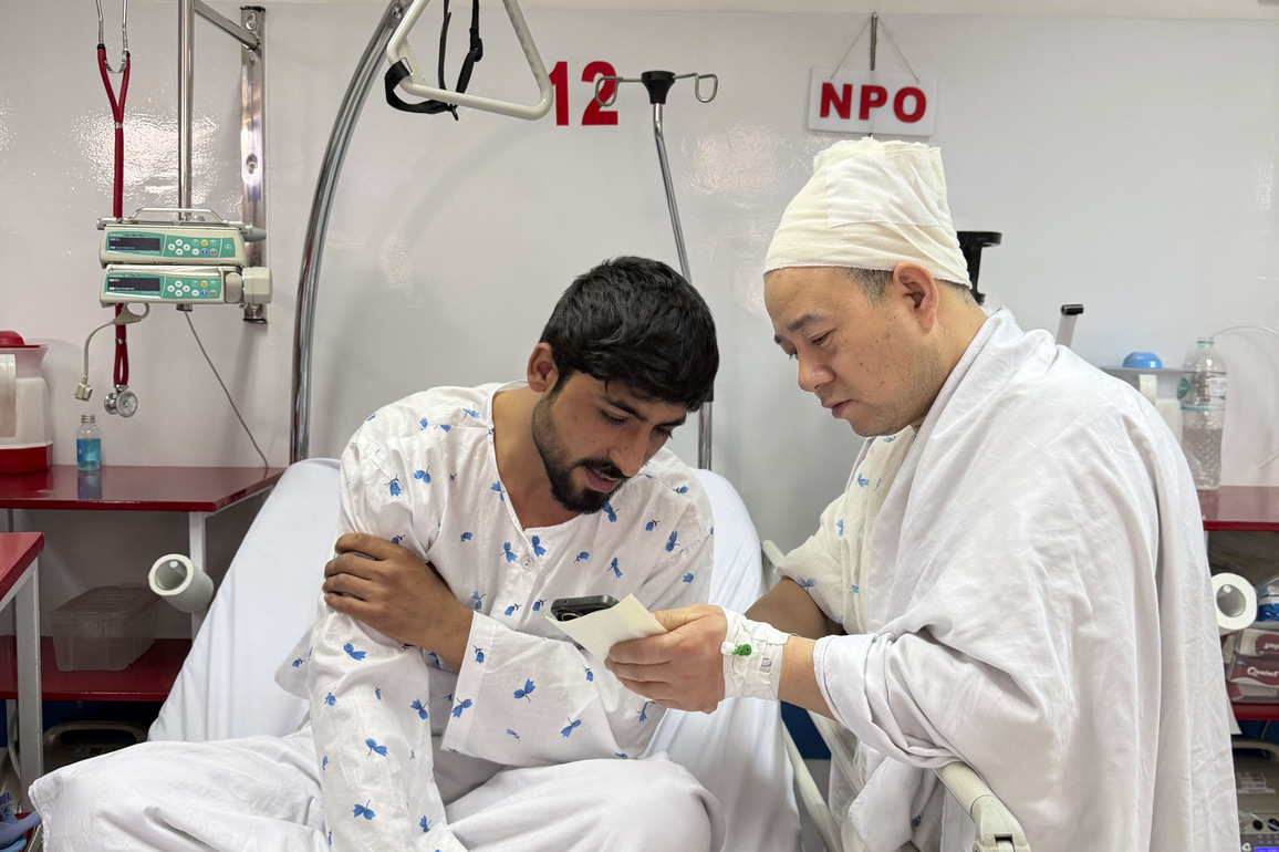 AFGHANISTAN-KABUL-BLAST-TREATMENT