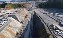 Cobre Panama’s primary crushing area, pictured in September