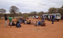  Traditional Owners at Mt Peake in the NT