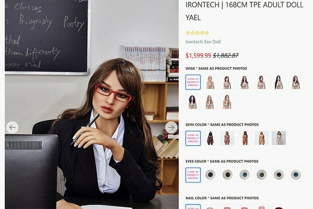 Model sues company over look-alike sex doll