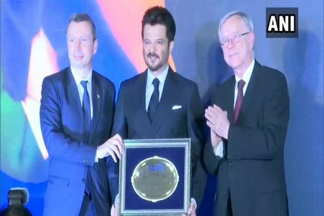 Anil Kapoor felicitated by European Chambers of Commerce in India