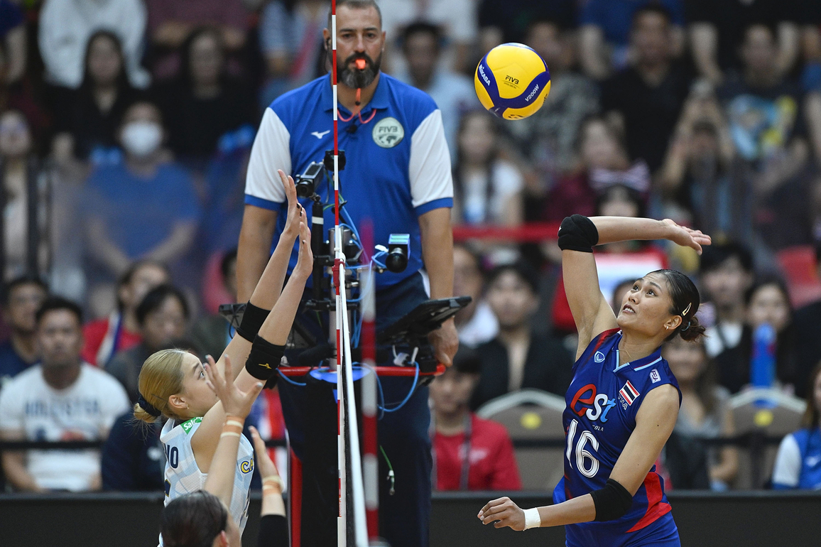 (SP)THAILAND-BANGKOK-VOLLEYBALL-WOMEN'S WORLD CHAMPIONSHIP-JAPAN VS THAILAND