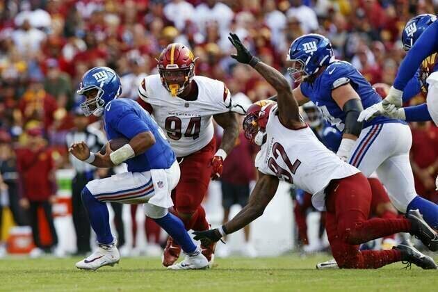 Russell Wilson flat in opener; Giants noncommittal for Week 2