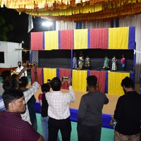 Rajasthan's traditional Kathputli Art organised at Bharat Parv 2025 held in premises of Statue of Unity in Ekta Nagar
