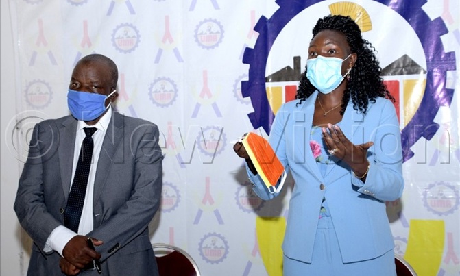 Minister Anite cautions on political color masks Minister Anite cautions on political color masks