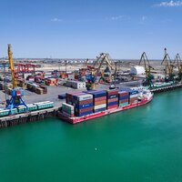 KAZAKHSTAN-AKTAU-PORT