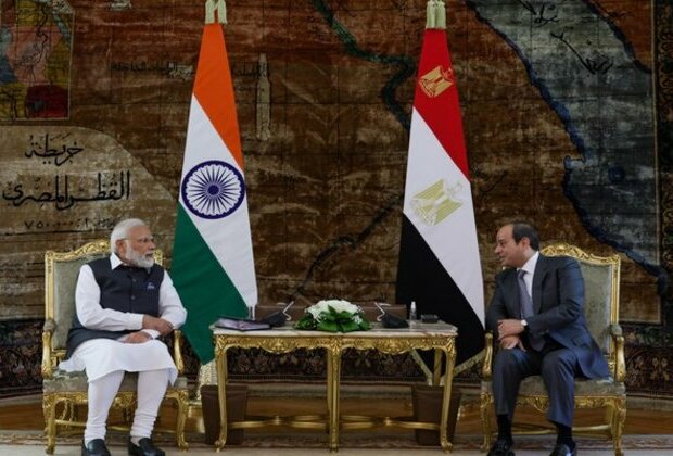 PM Modi, Egyptian President El-Sisi sign deal to elevate bilateral relationship to a "Strategic Partnership"