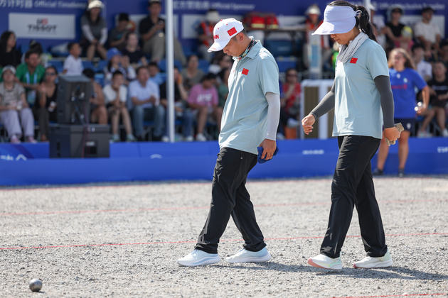 (SP)CHINA-CHENGDU-THE WORLD GAMES 2025-BOULES SPORTS-MIXED PETANQUE CLASSIC DOUBLES-PRELIMINARY ROUND (CN)