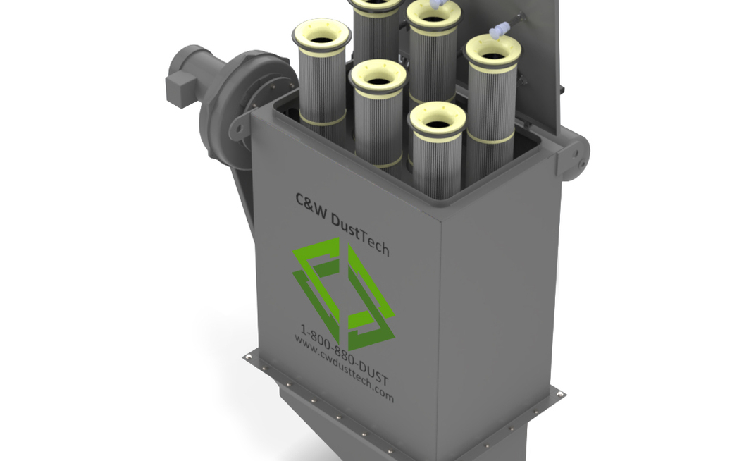 C&W DustTech new conveyor dust collector