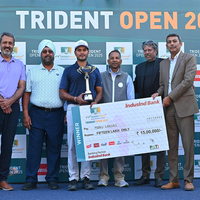 Trident Open 2025: Manu Gandas triumphs in three-way playoff to return to winning ways