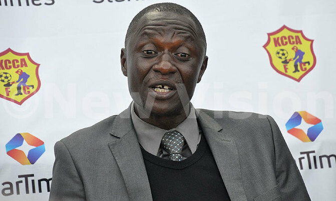 KCCA FC coach Mike Mutebi signs new players KCCA FC coach Mike Mutebi signs new players