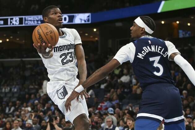 Grizzlies overcome Anthony Edwards, end Timberwolves' streak
