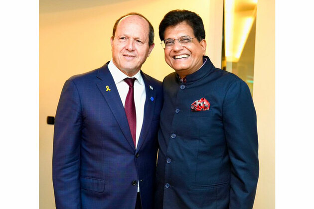 Union Minister Goyal, Israel's Economy Minister Barkat discuss diversifying trade basket, fostering innovation