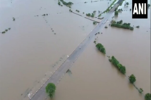 Raval village in Gujarat's Devbhoomi Dwarka flooded after heavy rain