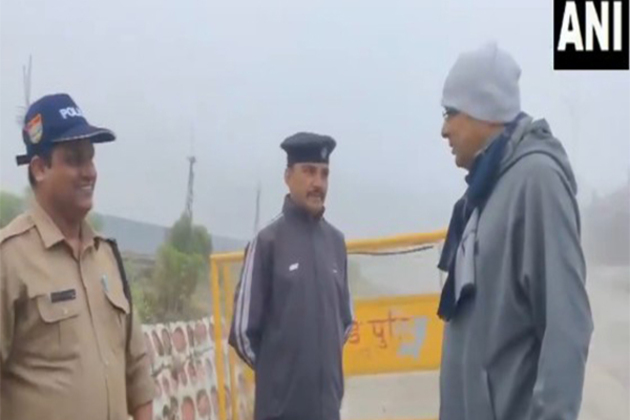 Uttarakhand CM meets security personnel at Vidhan Sabha ahead of monsoon session