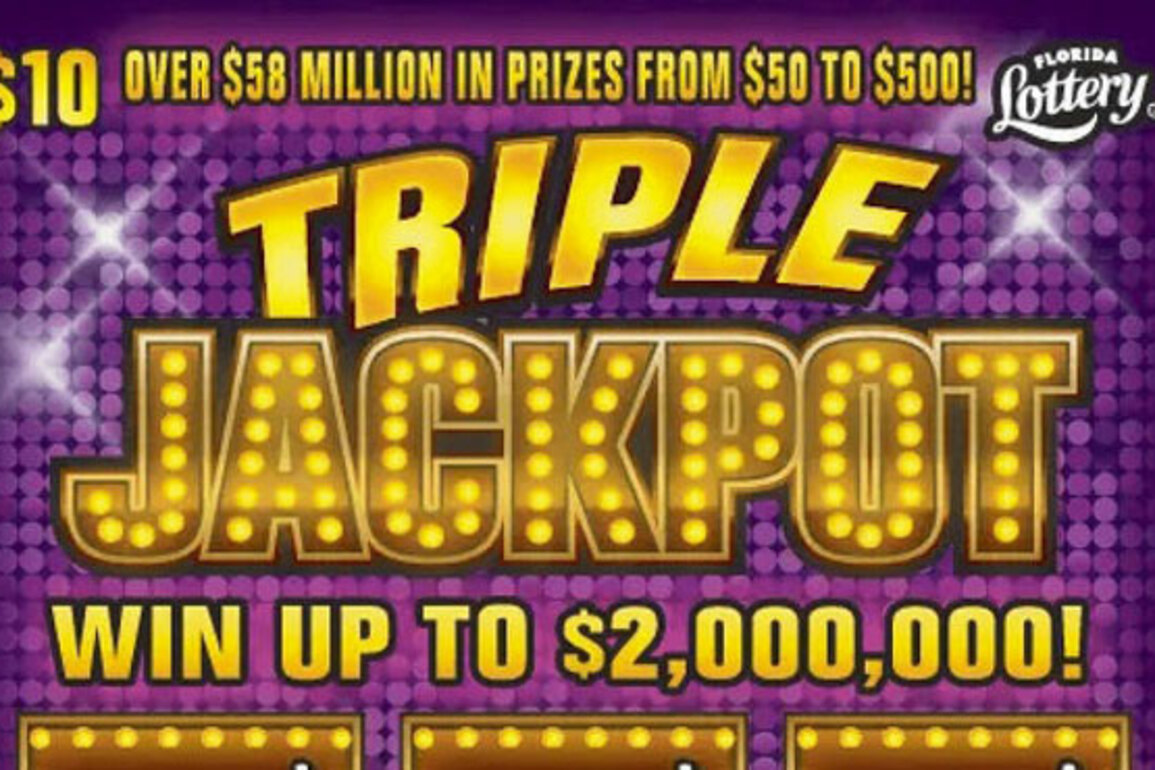 Jacksonville Man Won $2 Million Prize Playing Scratch-Off Game