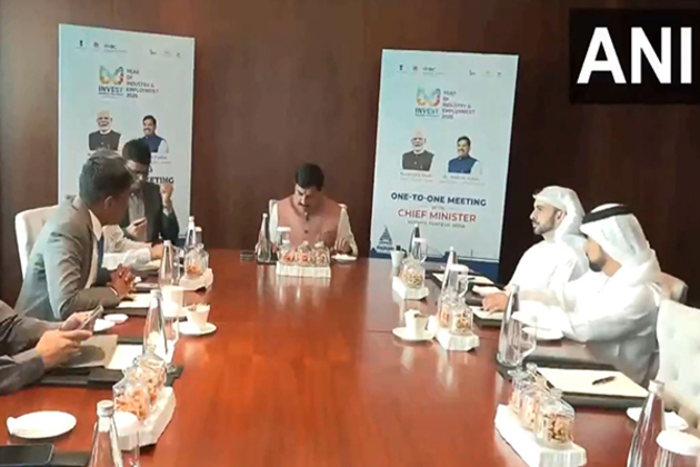 Madhya Pradesh CM Mohan Yadav holds investment talks with DP World in Dubai