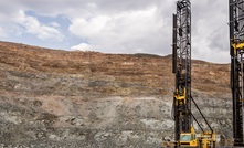  Pit Viper drill rigs automatically trundle into place to a series of blastholes at Anglo American’s copper mine at Quellaveco, Peru