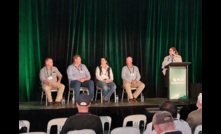  Panel know how:  Mark Inglis, Andrew McCulloch, Alina Hawkins and Scott Young at a Bendigo MLA update in November last year, chatted about their thoughts on the benefits of eID. Photo by Claire Harris.