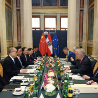 AUSTRIA-VIENNA-CHINA-LI HONGZHONG-VISIT