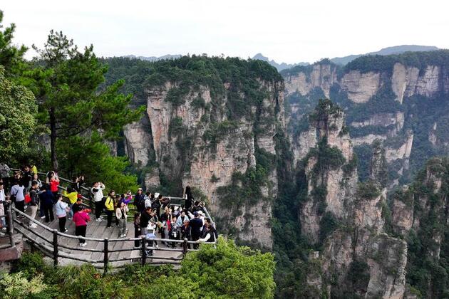 China's "Avatar" city Zhangjiajie rises as a global tourism magnet