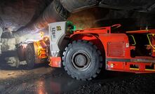 One of the automated loaders in use at the Syama mine in Mali