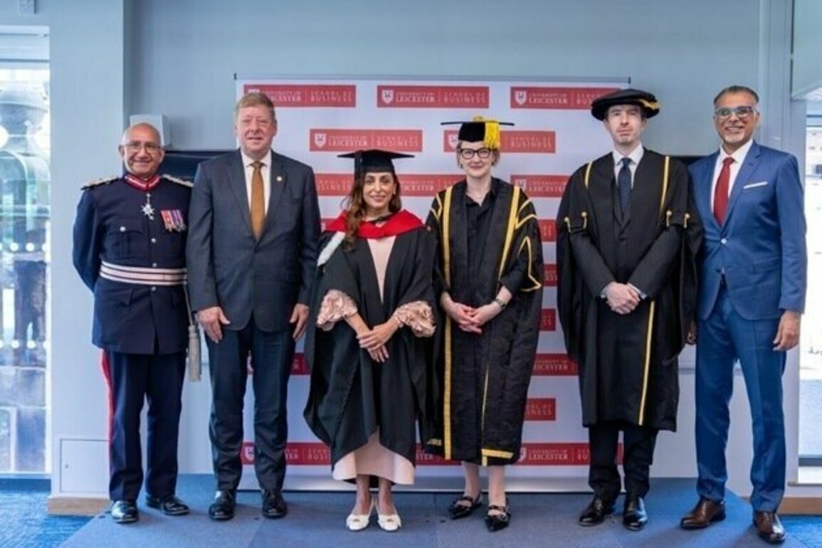 Bodour Al Qasimi conferred University of Leicester's first-ever honorary professorship