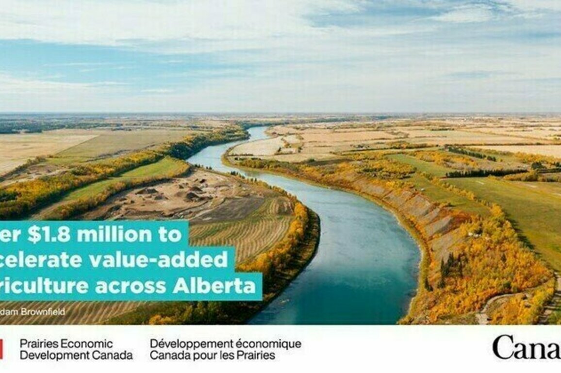 Minister Duguid announces federal investments to accelerate value-added agriculture across Alberta