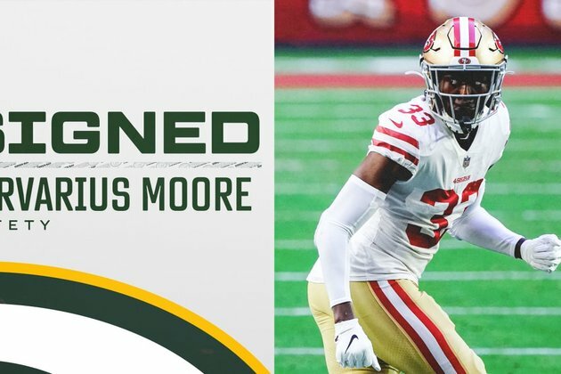 Packers sign S Tarvarius Moore, LS Matt Orzech