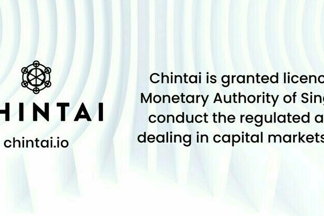 Chintai is granted licence by the Monetary Authority of Singapore to conduct the regulated activity of dealing in capital markets products