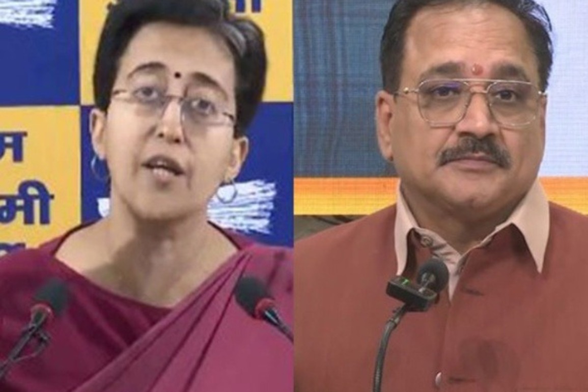 Delhi: BJP attacks AAP over CAG report, Atishi defends party over excise policy