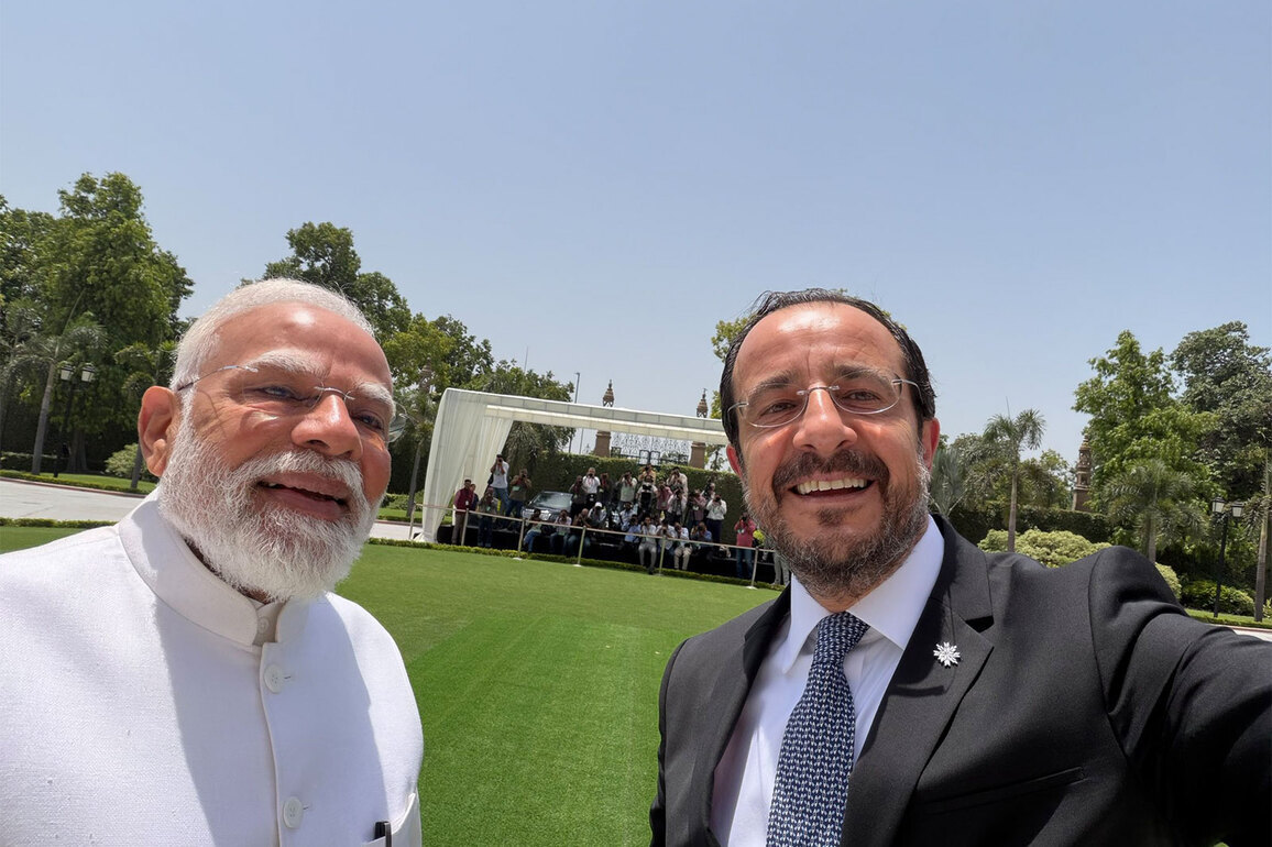 "My good friend Narendra...": Cypriot Prez Christodoulides shares candid selfie moment with PM Modi as India-Cyprus elevate bilateral ties