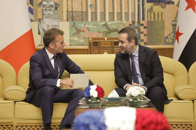 Nothing can smother aspiration of Syrian people: Macron presses forward with visit amidst Damascus bombings