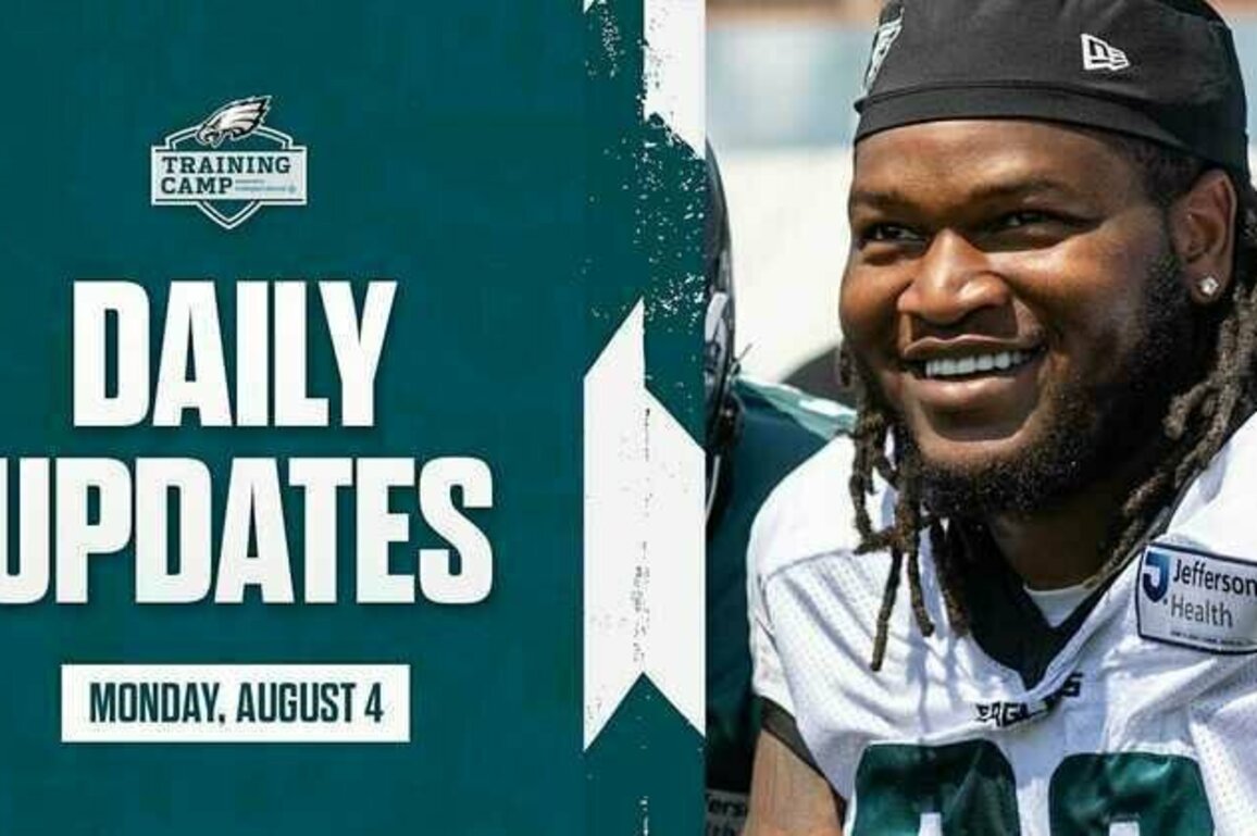 Eagles Training Camp Updates: Jalen Carter sets the tone on defense
