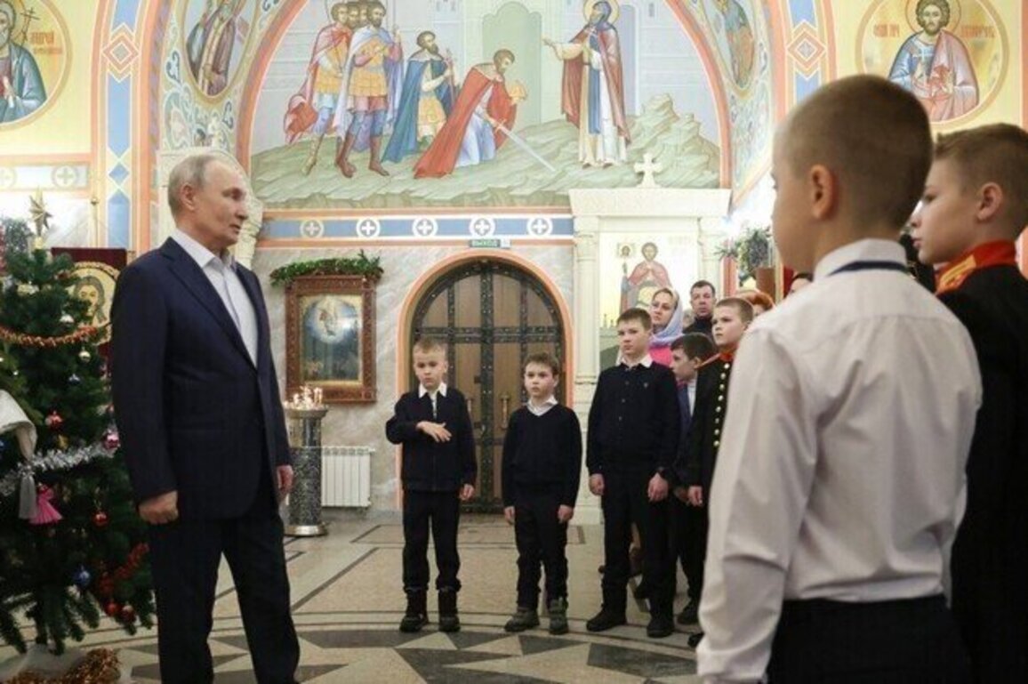 Russian soldiers fulfilling Gods mission  Putin 