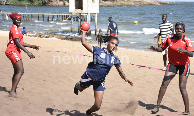 Ndejje are beach handball champions Ndejje are beach handball champions