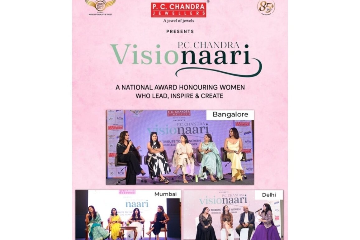 P.C. Chandra Jewellers presents Visionaari Awards, a tribute to the women who lead, inspire and create