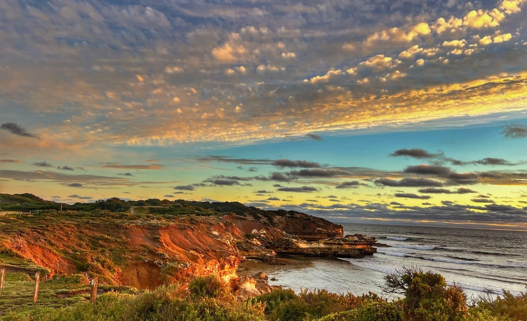 Otway Basin's coastline
