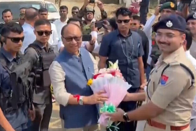Manipur CM takes NH-37 to Jiribam in first visit since 2023 ethnic violence