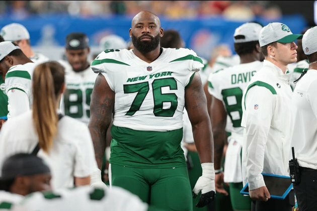 Jets place tackle George Fant on IR, sign reinforcements