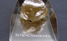 Lucky number 13: the 357ct light brown high-quality diamond recovered from  Letšeng 