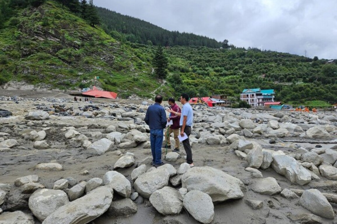 Uttarakhand: Team of experts inspects disaster-hit Dharali in Uttarkashi