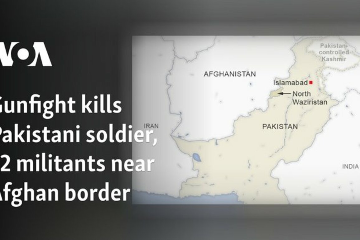 Gunfight kills Pakistani soldier, 12 militants near Afghan border