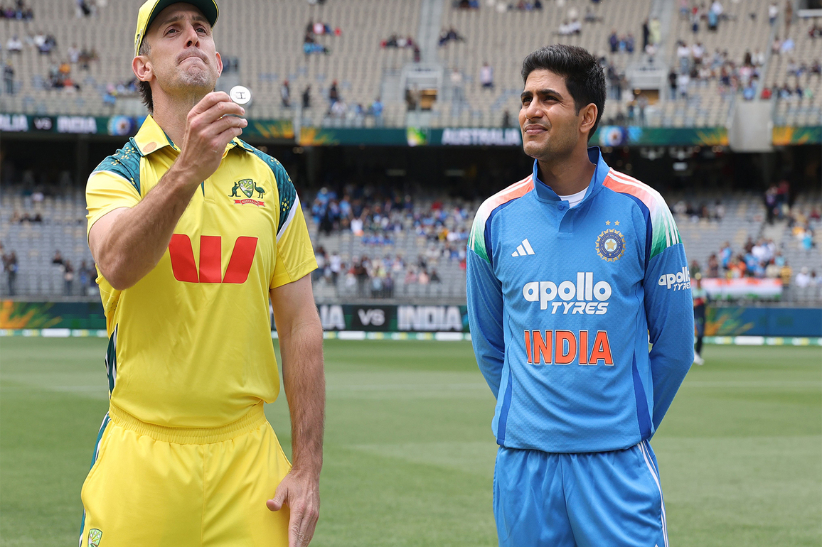1st ODI: Australia opts to bowl against India; Nitish Reddy makes debut