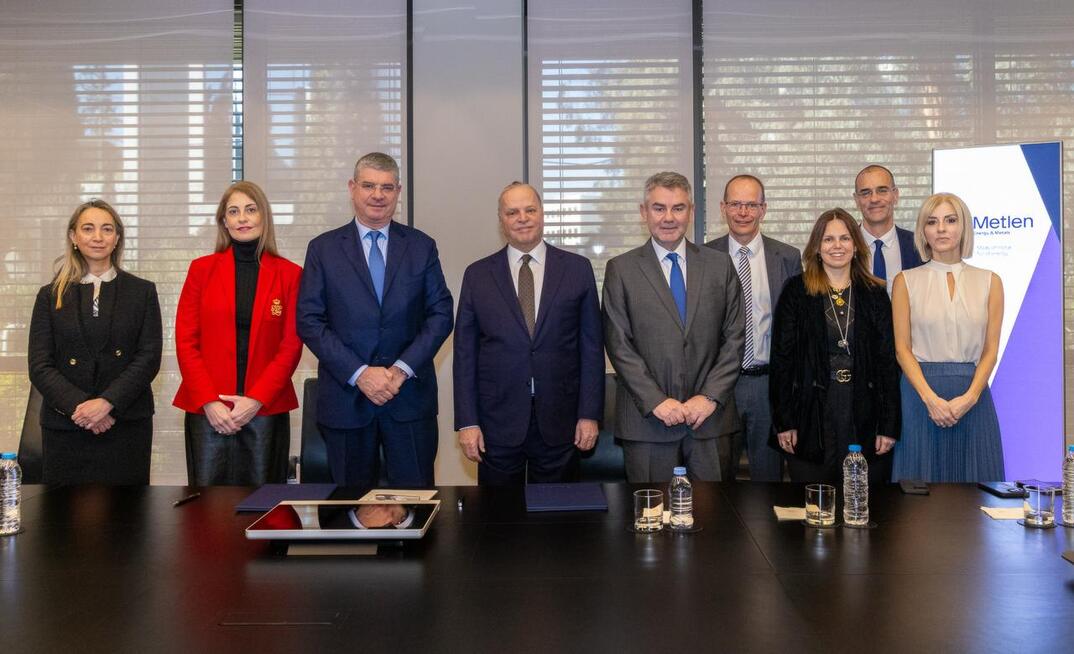 The European Investment Bank (EIB) announced this morning the approval of €90 million in financing to METLEN Energy & Metals