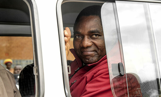 Zambian opposition leader goes on trial for treason Zambian opposition leader goes on trial for treason