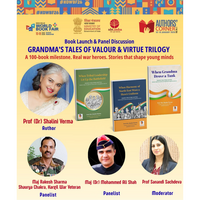Prof Dr Shalini Verma Enters 100-Book Authors' Club with Launch of Indian Military History Trilogy