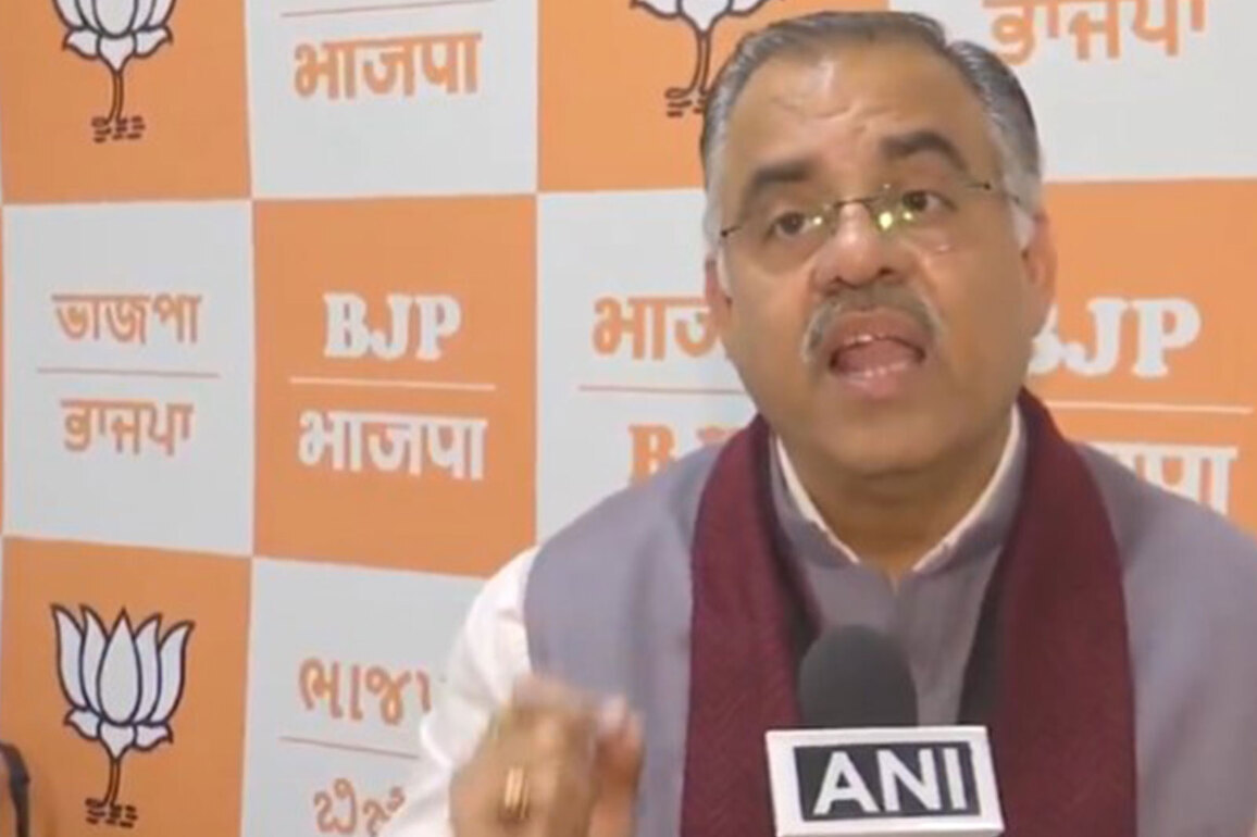 "Conspiracy to tarnish India's image is unforgivable": BJP's Tarun Chugh on Youth Congress' protest at AI Summit